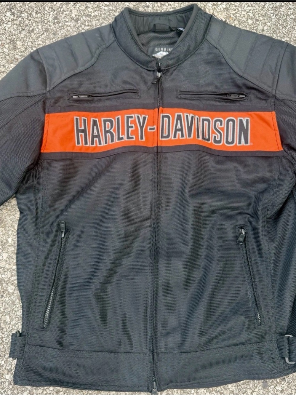 Harley-Davidson Trenton mesh/canvass riding jacket